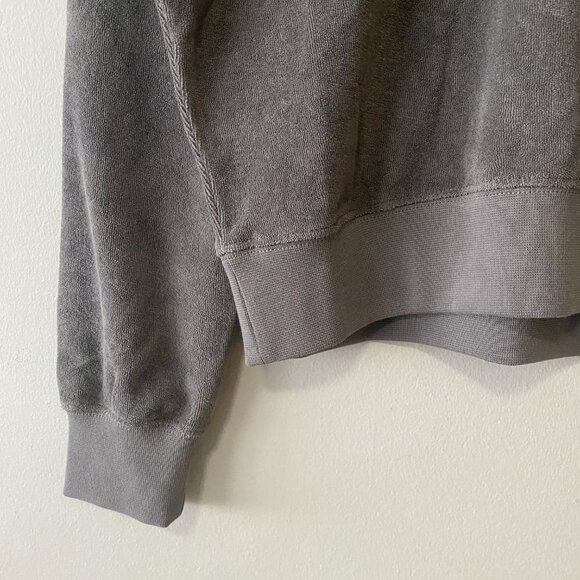 NWT Paper Label 100% Cotton Sasha Sweatshirt Charcoal Grey - Picture 7 of 13